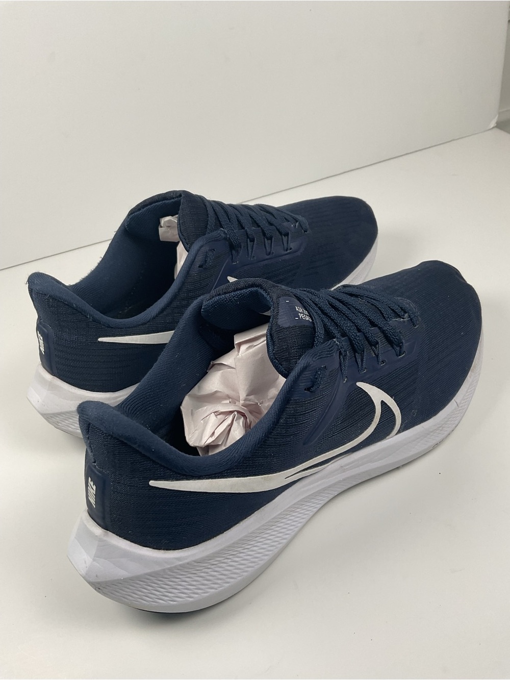 Nike Air Zoom Pegasus 39 TB Women's Size 8.5 Navy White Running Walking Shoes - Picture 6 of 10